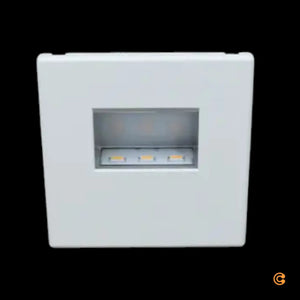 B-Ware Paulmann Led Wandeinbauleuchte Einbauleuchte Edge Quadro 80x5mm 1,2 W 230 3 Stück