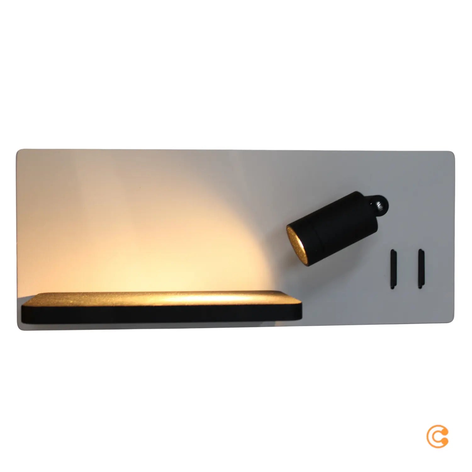B-Ware Paulmann Wandleuchte Wandlampe Led Serra Leselicht Usb C Weiß Schwarz Metall - 4000870711033