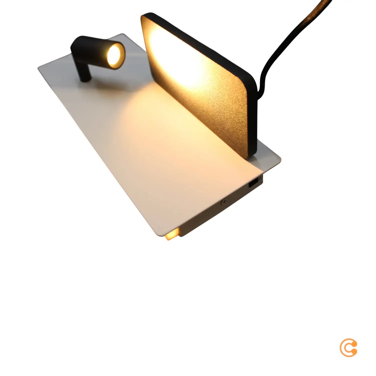 B-Ware Paulmann Wandleuchte Wandlampe Led Serra Leselicht Usb C Weiß Schwarz Metall - 4000870711033