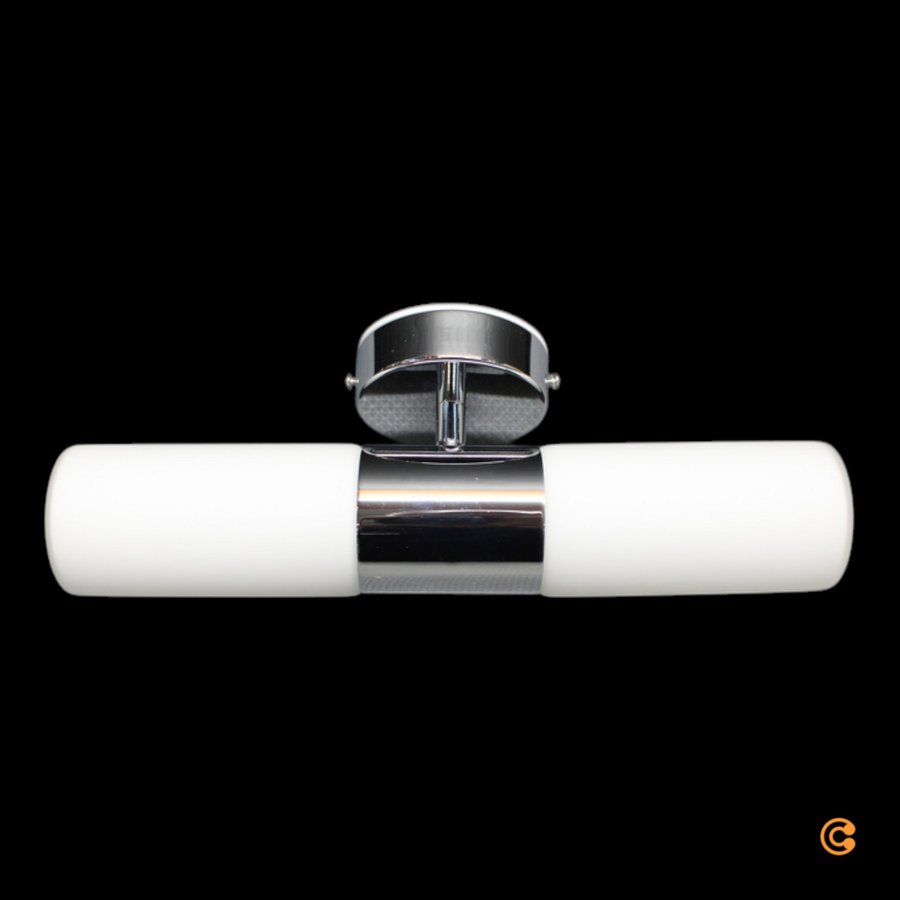 Paulmann Lenia Wandlampe Ip44 Chrom/Opal 2 Flammig Wandleuchte Lampe Leuchte B-Ware - 4000870703502