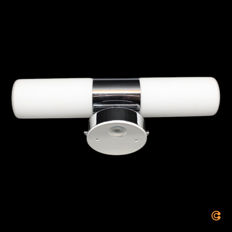 B-Ware Paulmann Lenia Wandlampe Ip44 Chrom/Opal 2 Flammig Wandleuchte Lampe Leuchte900 - 4000870703502