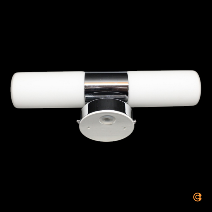 Paulmann Lenia Wandlampe Ip44 Chrom/Opal 2 Flammig Wandleuchte Lampe Leuchte B-Ware - 4000870703502