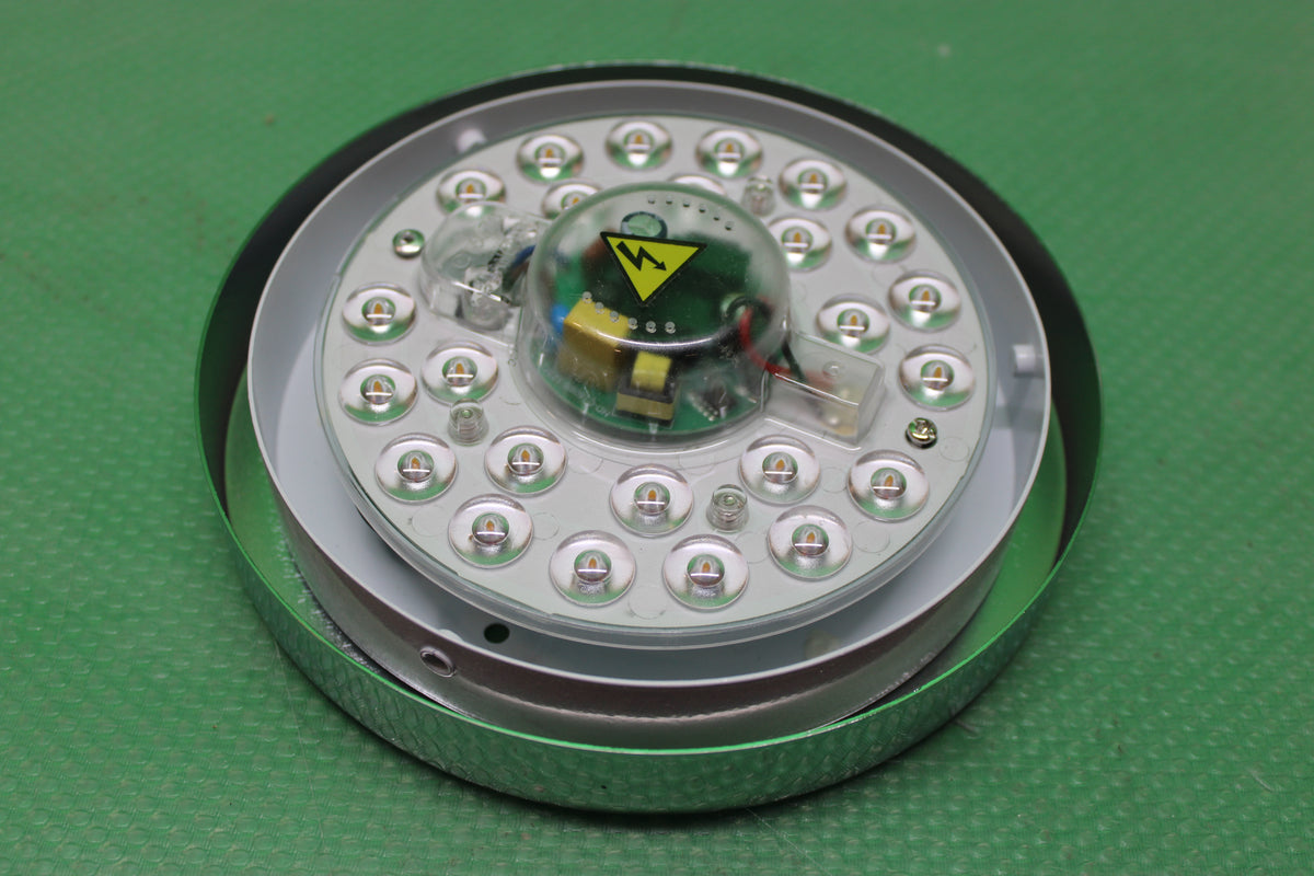 Paulmann LED-Deckenleuchte LED chrom IP44 25cm Metall Warmweiß SIEHE TEXT/FOTO - 4000870710784