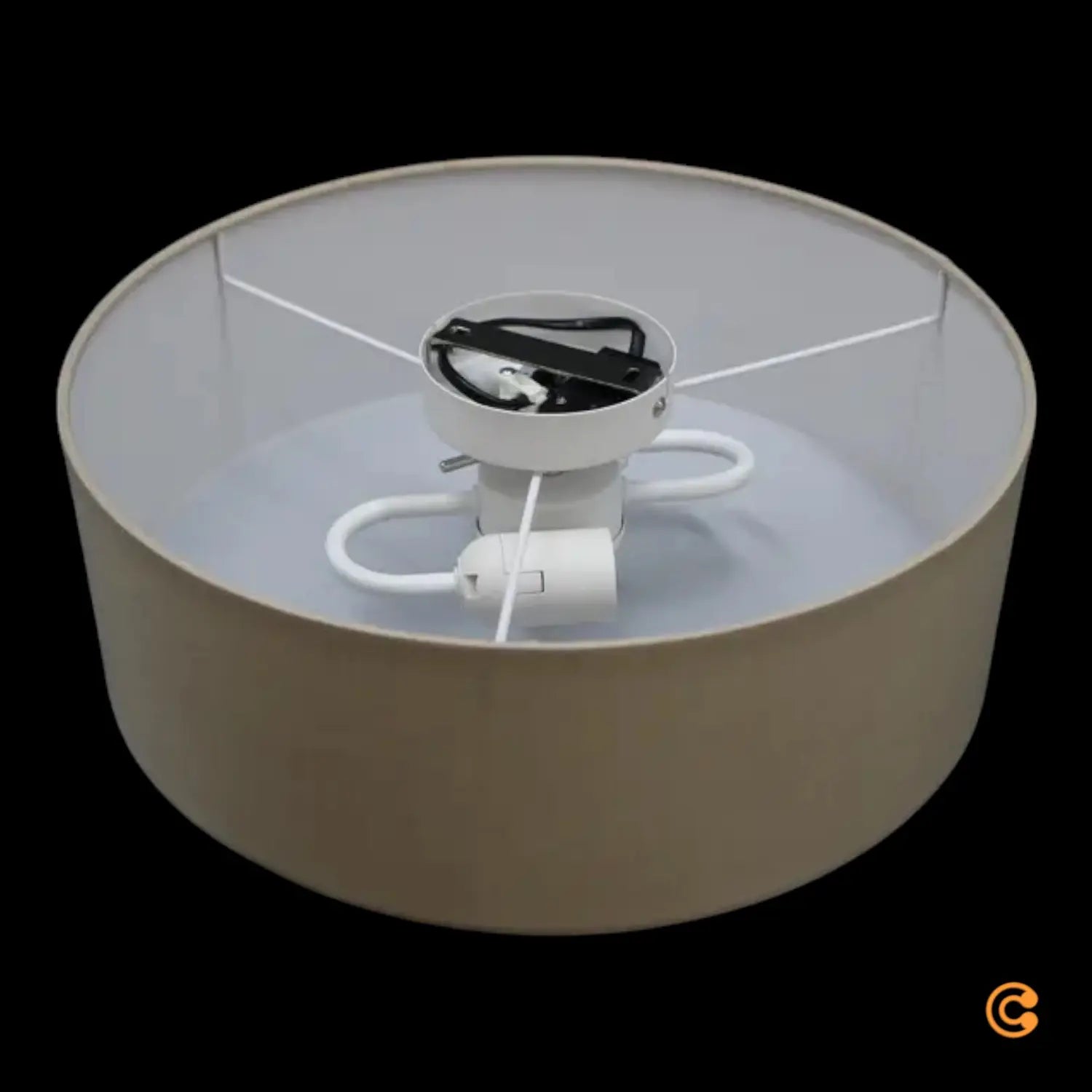 B-Ware Paulmann Mari Deckenlampe Stoffschirm Beige Deckenlampe Deckenlicht E27 Leuchte - 4000870709528