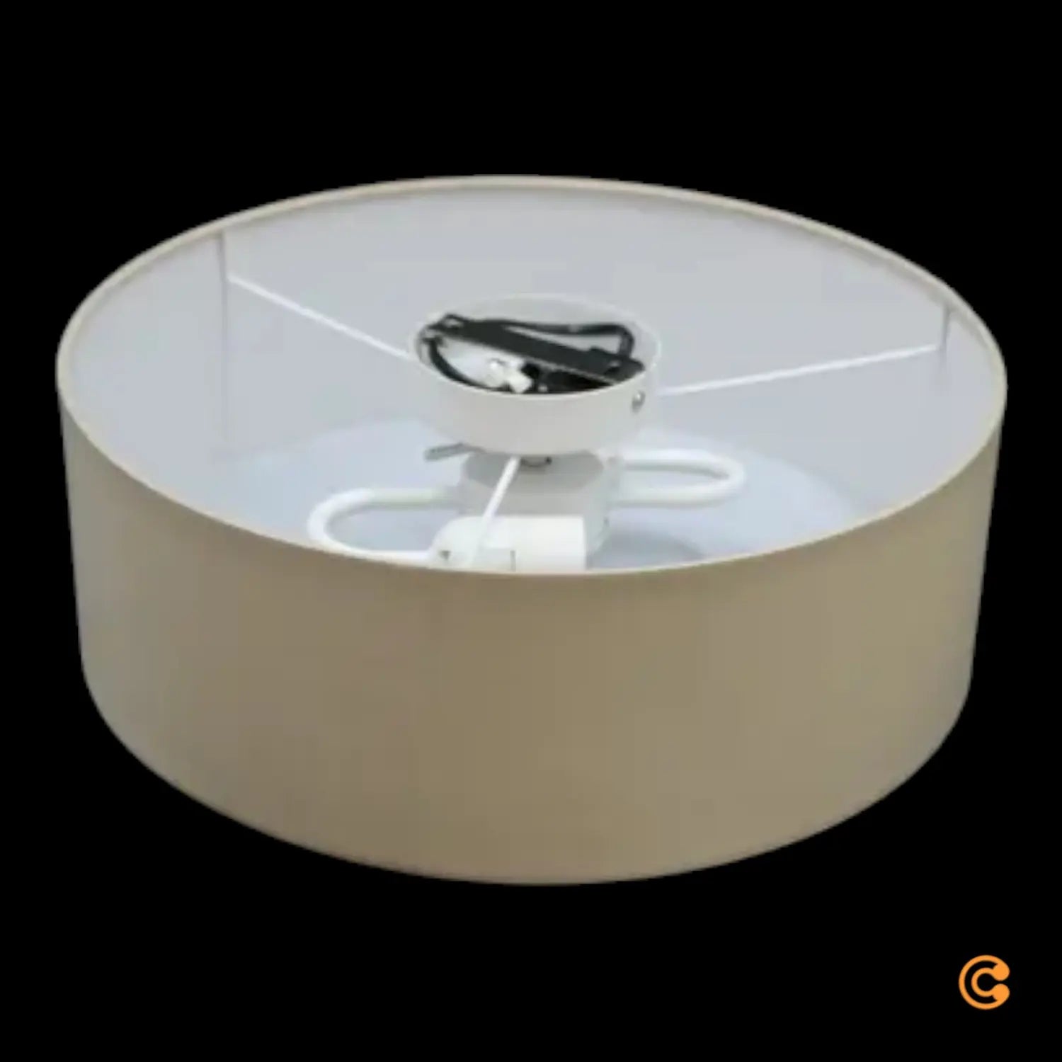 B-Ware Paulmann Mari Deckenlampe Stoffschirm Beige Deckenlampe Deckenlicht E27 Leuchte - 4000870709528