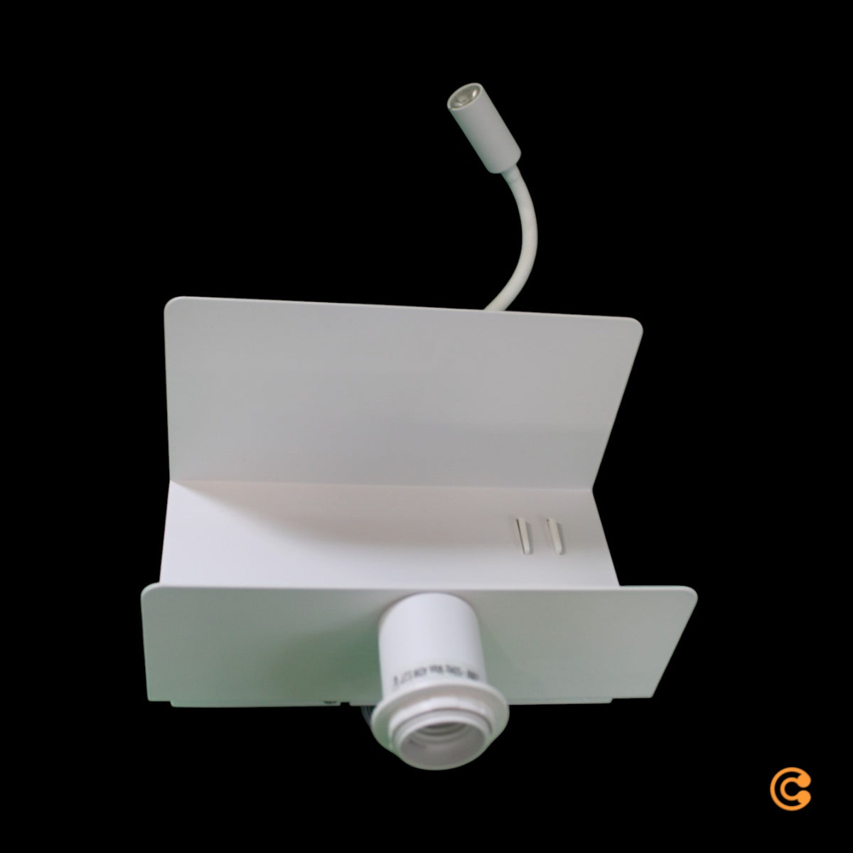 Paulmann Merani Wandleuchte Wandleuchte Deko-Wandlicht E27 mit Flexarm Stecker - 4000870789131