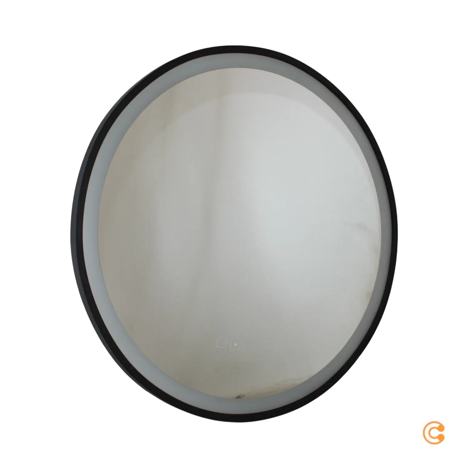 B-Ware Paulmann Wandspiegel Spiegel Mirra Led Dimmbar Touch Schwarz Metall Acryl 59cm - 4000870710883