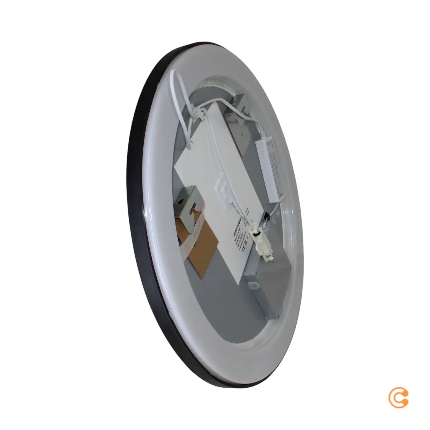 B-Ware Paulmann Wandspiegel Spiegel Mirra Led Dimmbar Touch Schwarz Metall Acryl 59cm - 4000870710883
