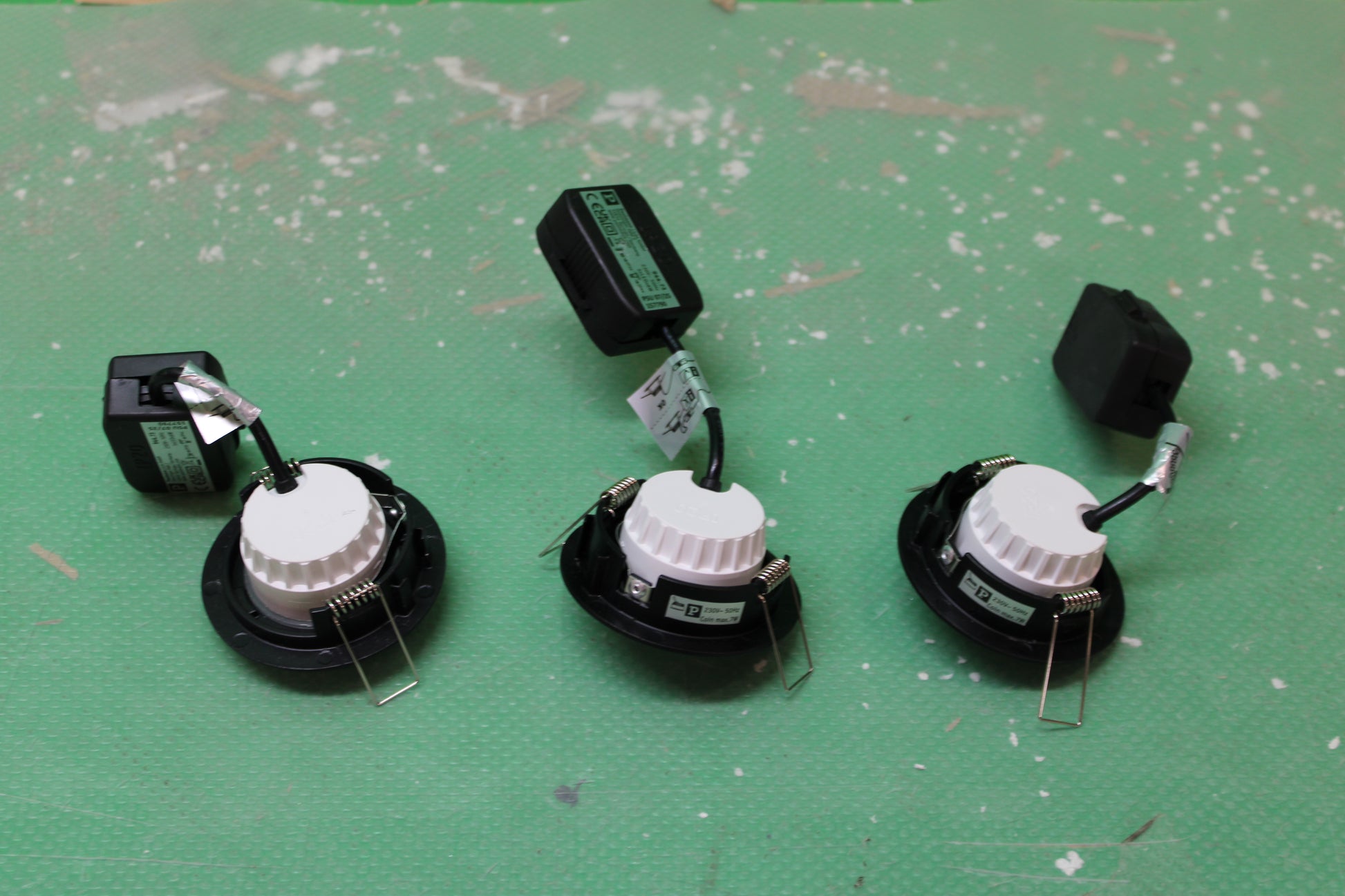 Paulmann Nova Coin Einbaulampe Einbauleuchte Lampe 3xSet rund starr schwarz - 4000870944738