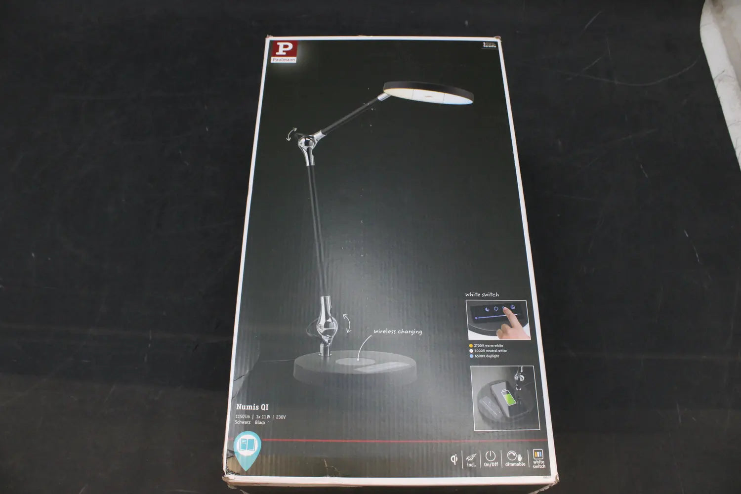 B-Ware Paulmann Numis Led Tischleuchte Schreibtischlampe Tischlampe Schreibtischleuchte - 4000870789100