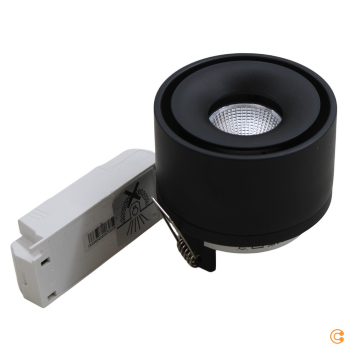 Paulmann Spircle Led Einbauleuchte Schwarz Matt Einbaulampe Lampe Leuchte Spot B-Ware - 4000870933701