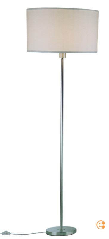 Paulmann Tessa Stehleuchte Stehlampe Standleuchte Leuchte Creme Eisen Gebürstet B-Ware - 4000870709221