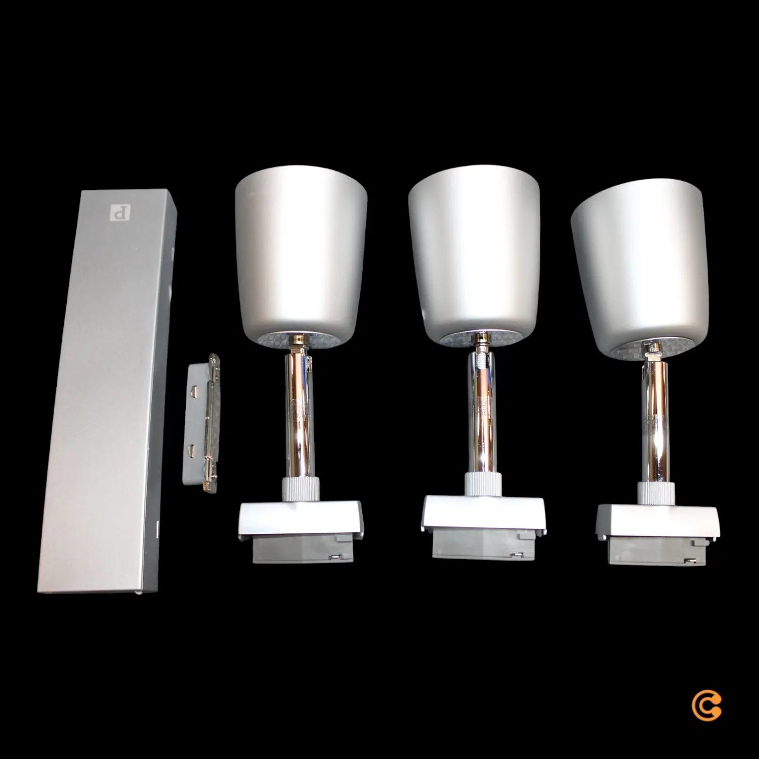 Paulmann U Rail Cover Set Schienensystem Schiene Chrom Matt 3 Spots 1m Set B-Ware - 4000870954621