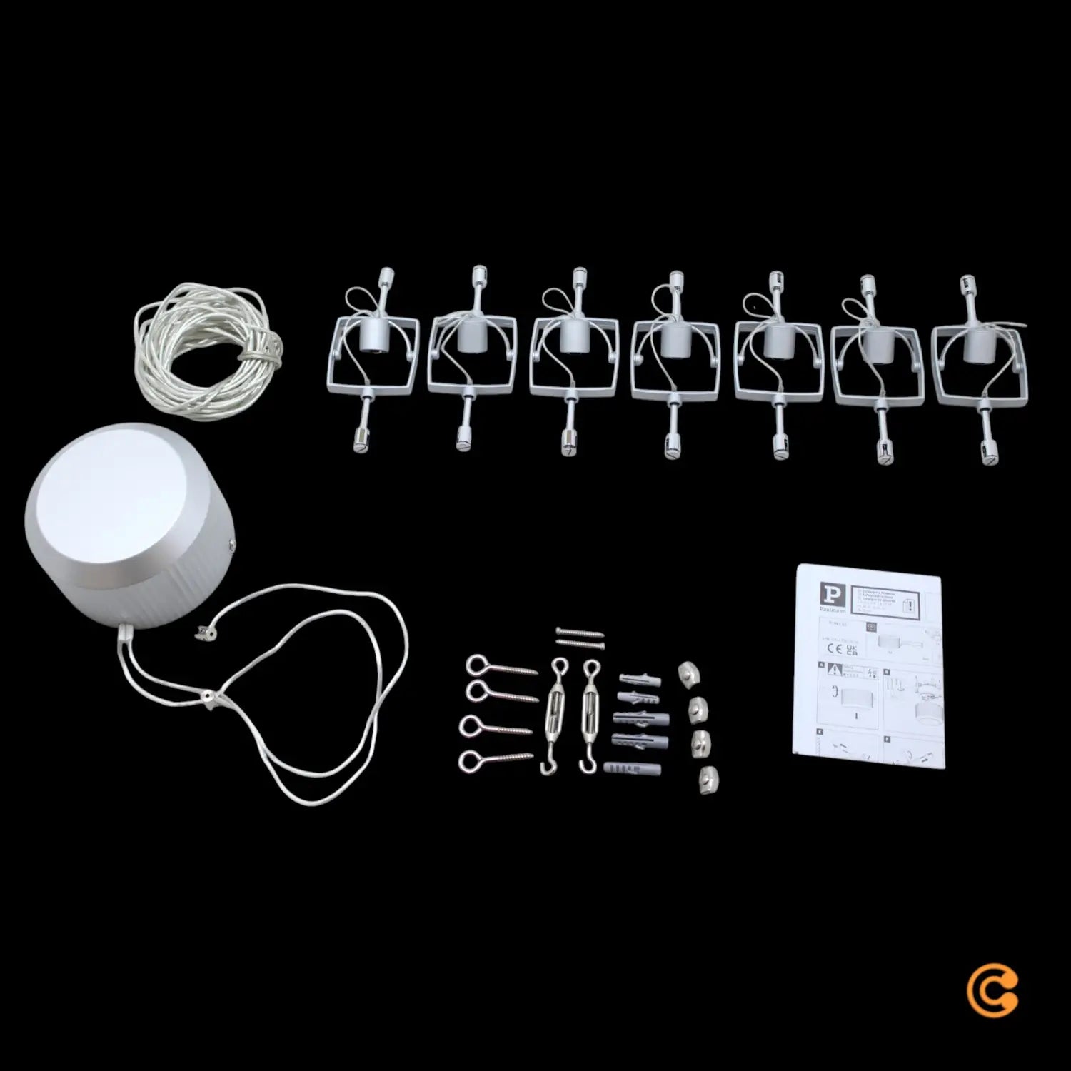 B-Ware Paulmann Wire Mac Ii Seilsystem 7flammig Chrom Deckenlampen Deko Seilleuchten    - 4000870941522