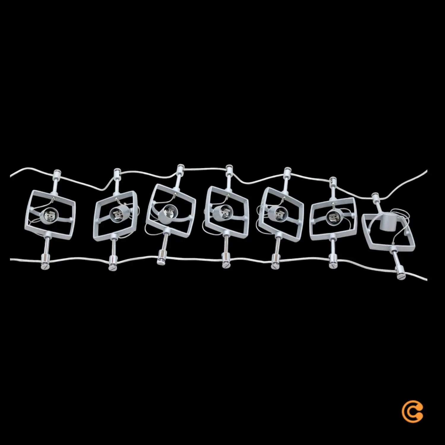 B-Ware Paulmann Wire Mac Ii Seilsystem 7flammig Chrom Deckenlampen Deko Seilleuchten    - 4000870941522