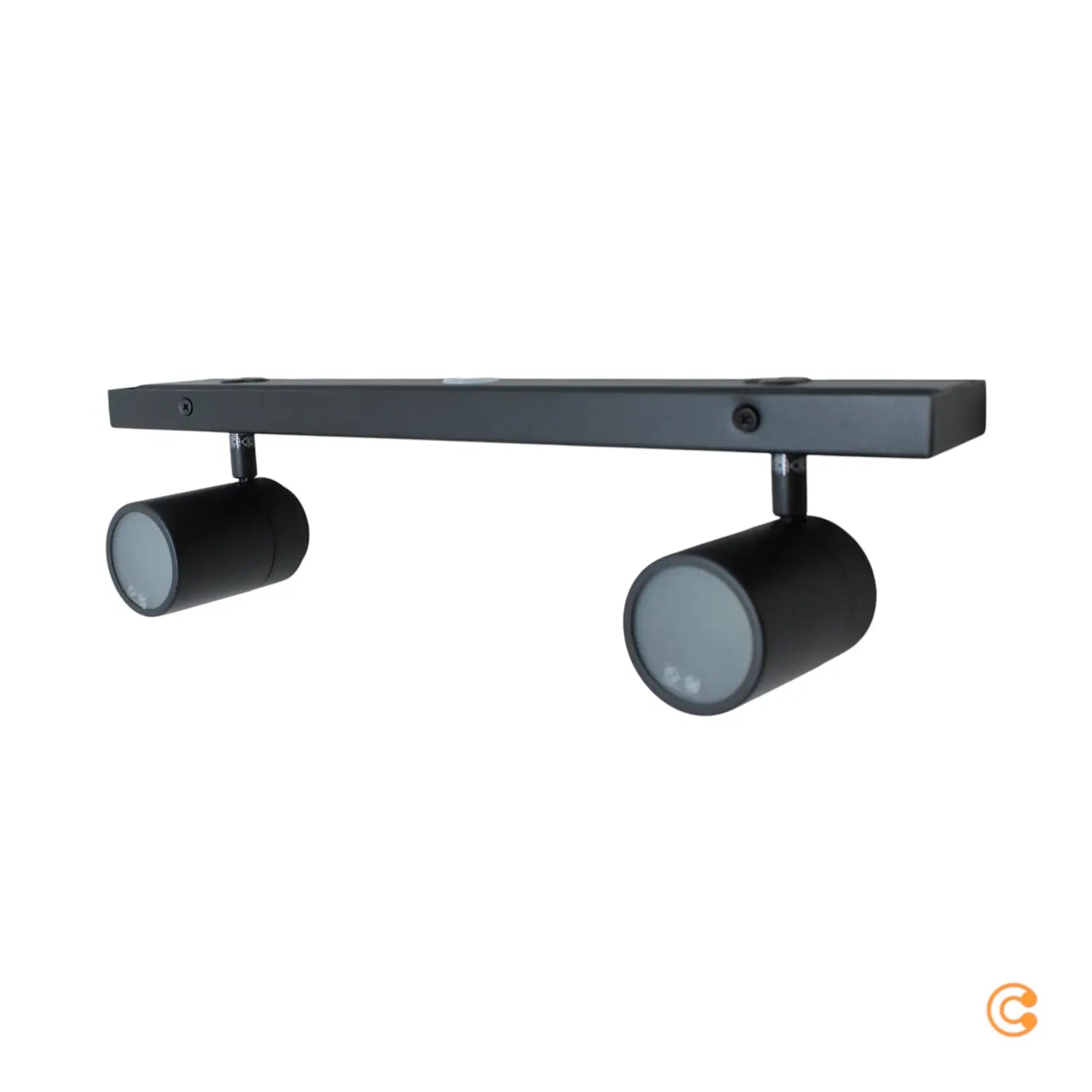 B-Ware Paulmann Deckenleuchte Strahler Zyli 2 Spots Dimmbar Gu10 Led Matt Schwarz Ip44