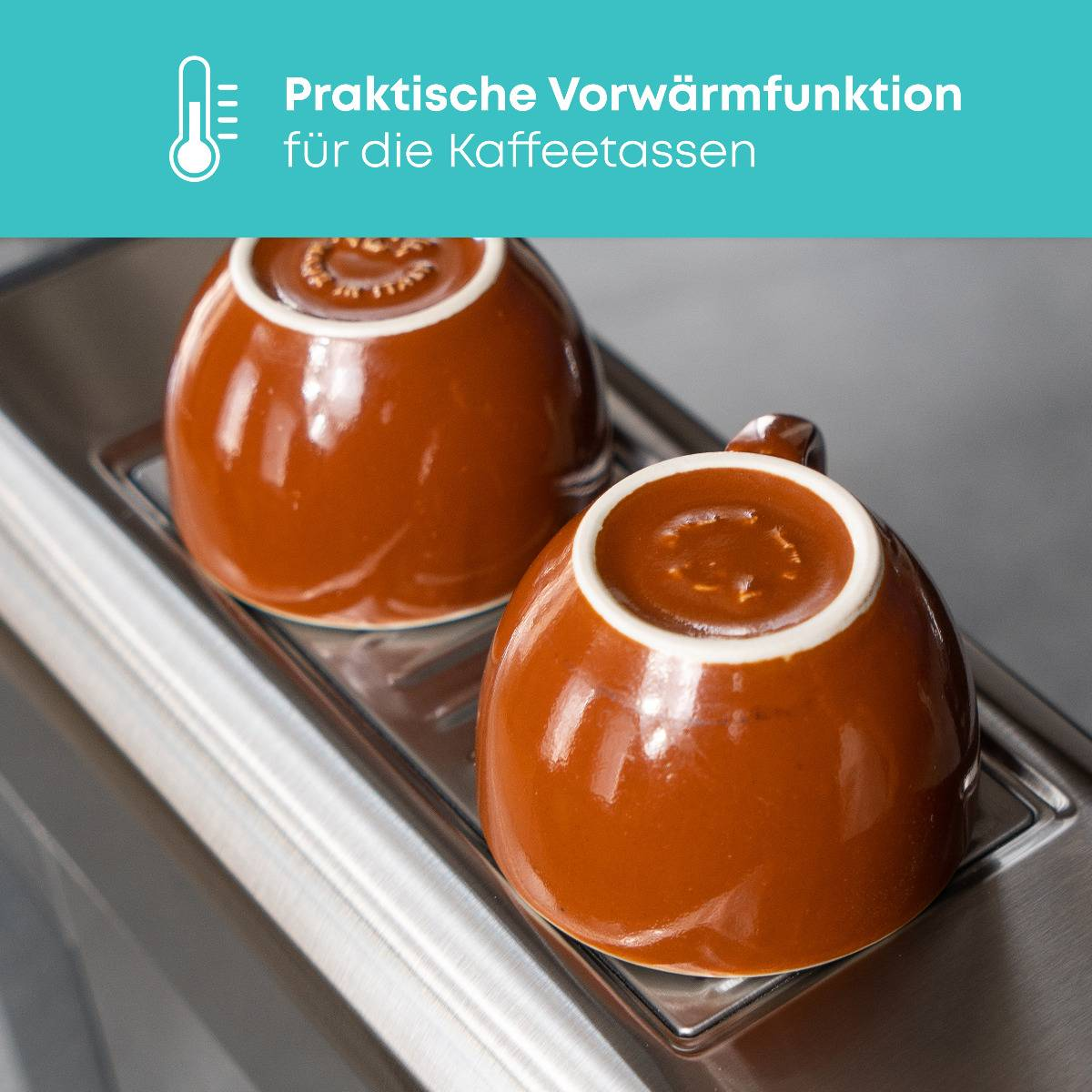 B-Ware Profi Cook Pc Es/Ka 1265 Inox Espressomaschine Kaffeemaschine Edelstahl Tassen