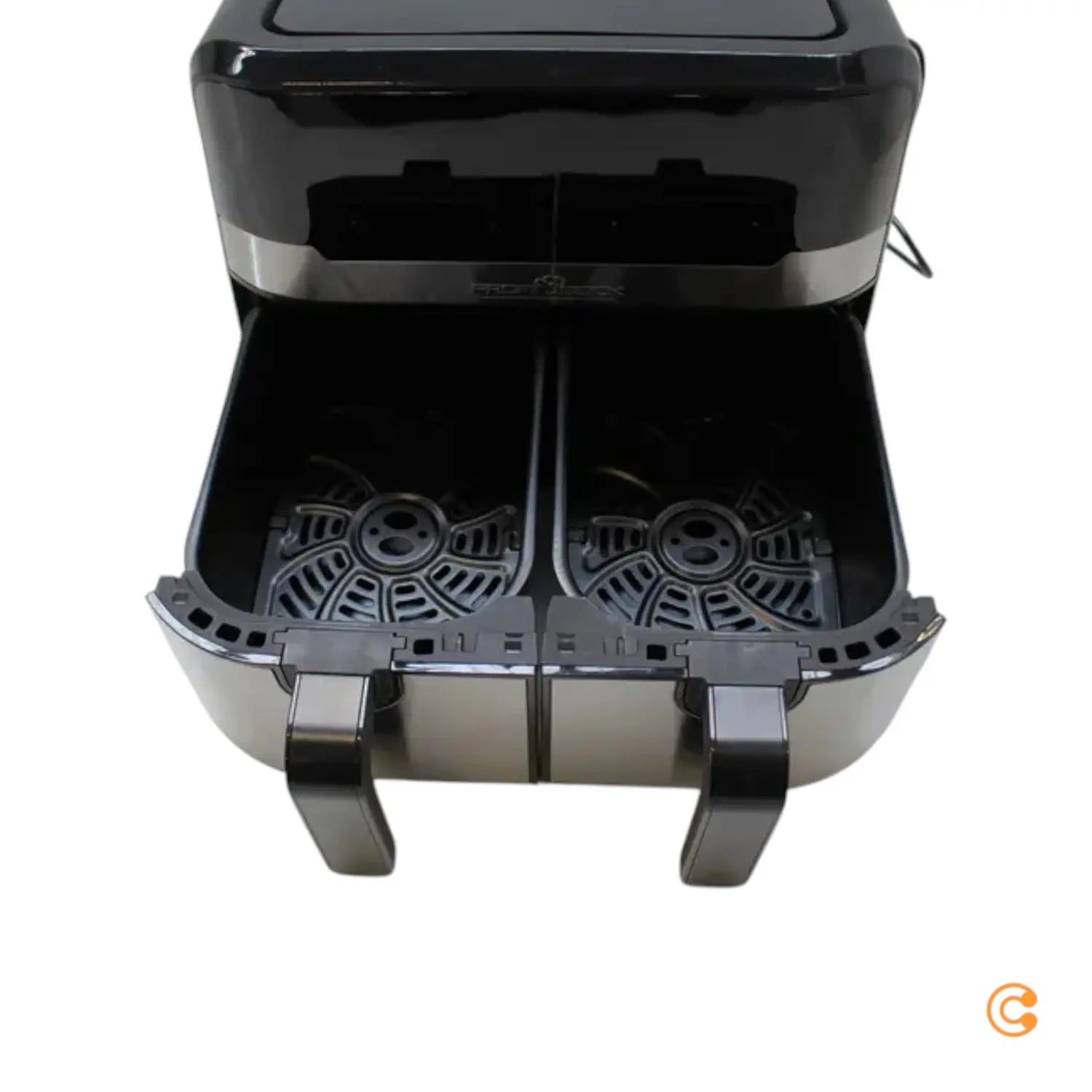 C-Ware Profi Cook Doppel Heißluft Fritteuse Pc Fr 1242 H Edelstahl Siehe Text/Foto - 4006160124286