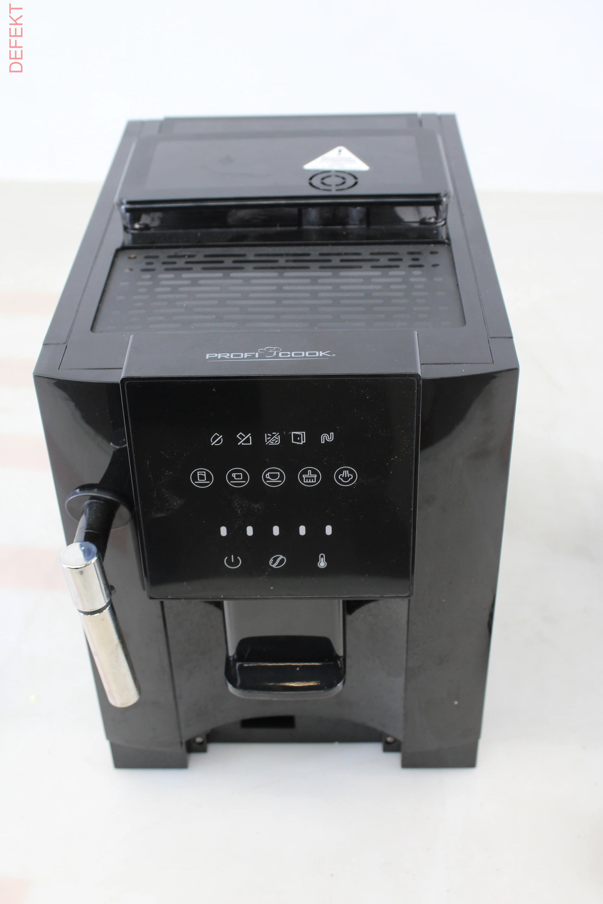 D-Ware Profi Cook Kav 1281 Schwarz Kaffeevollautomat Kaffeemaschine Defektware - 4006160012613