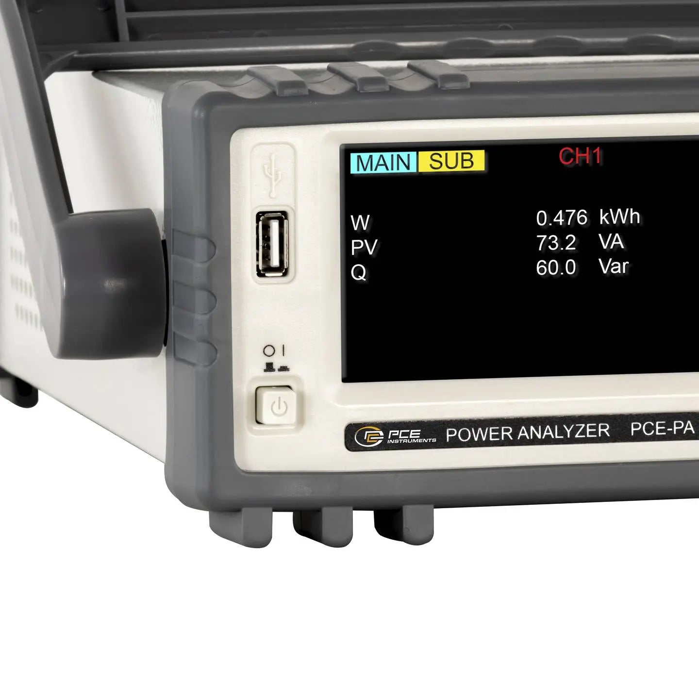 B-Ware Pce Instruments Leistungsmessgerät Netz Analyse Strommessgerät 2 Eingangskanäle - 4250348732255