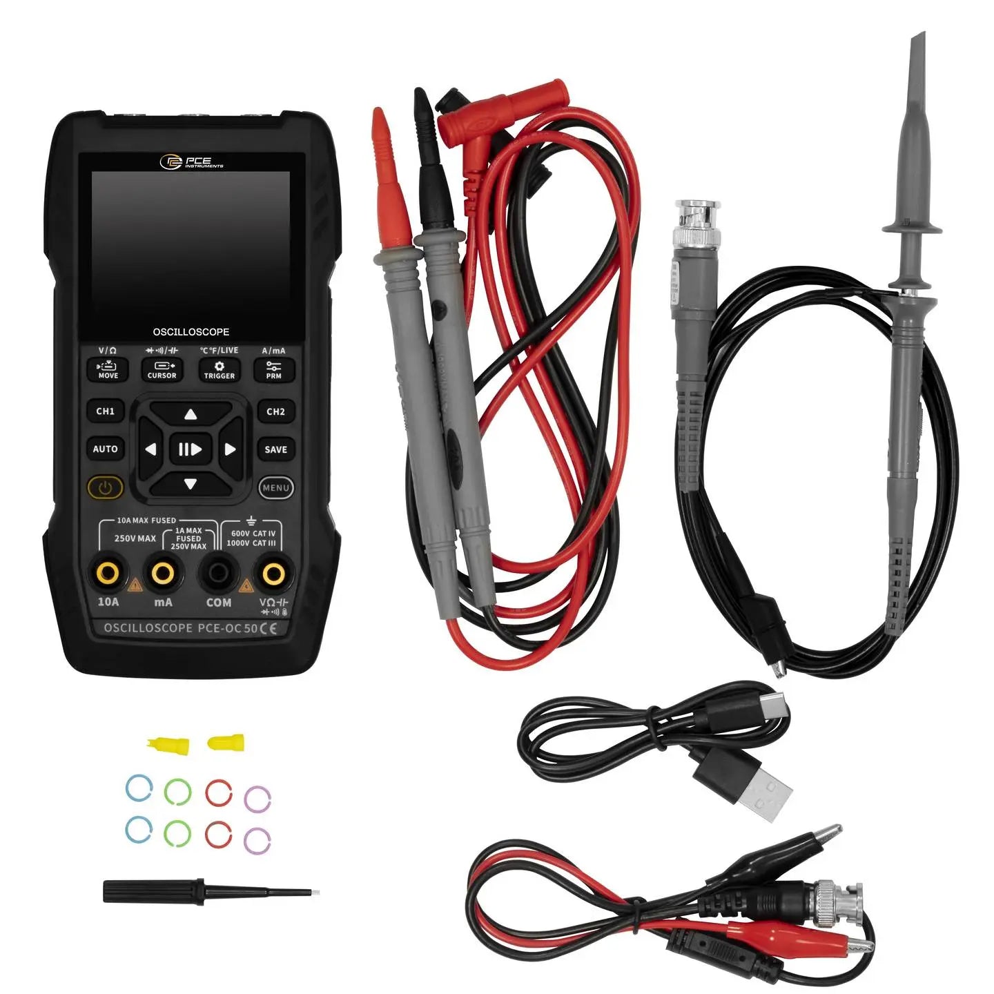 B-Ware Pce Instruments Oszilloskop Multimeter Messgerät Pce Oc 50 Signalgenerator - 4250348736840