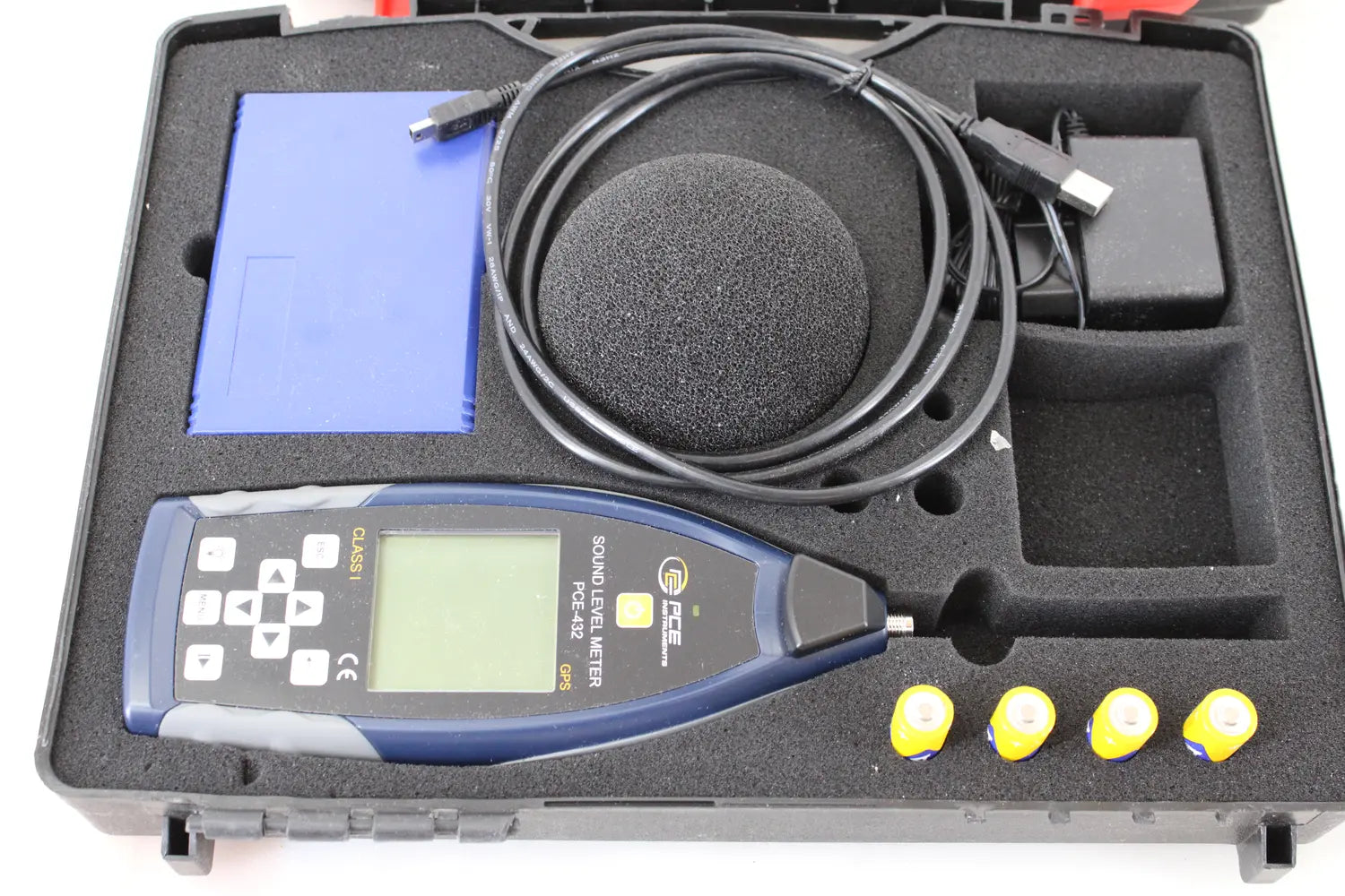 C-Ware Pce Instruments Schallpegelmessgerät 432 Lärmmessgerät Kit Siehe Text/Foto - 4250348718815