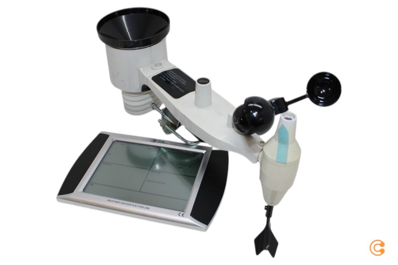 Pce Instruments Wetterstation Display Solarmodul Vorhersage Siehe Text/Foto C-Ware - 4250348719676