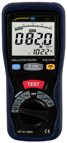 C-Ware Pce Instruments Pce It100 Ohmmeter Widerstandsmessgerät Siehe Text/Foto - 4250348706720