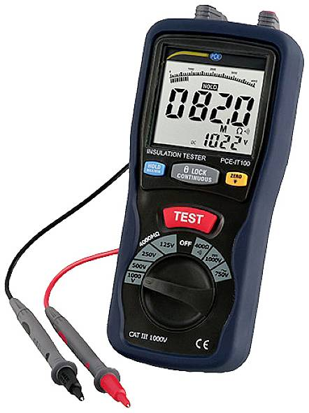 C-Ware Pce Instruments Pce It100 Ohmmeter Widerstandsmessgerät Siehe Text/Foto - 4250348706720