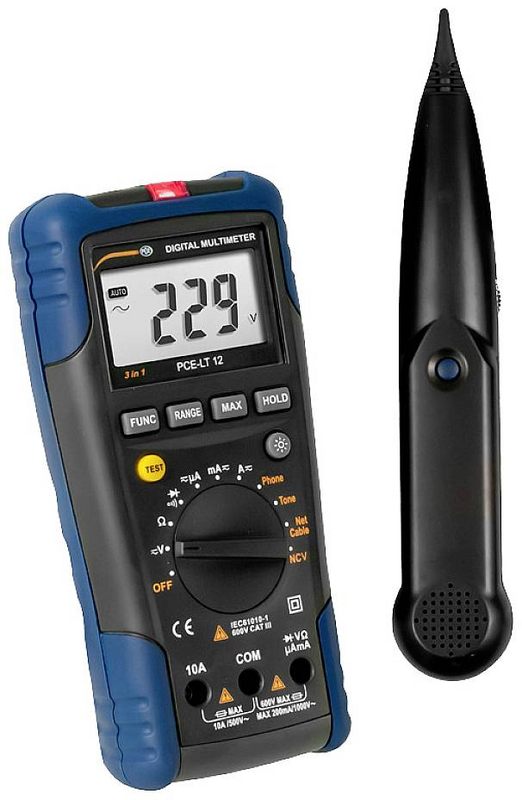 Pce Instruments Pce Lt 12 Hand Multimeter Messgerät Digitalmultimeter Defektware D-Ware - 7389859275313