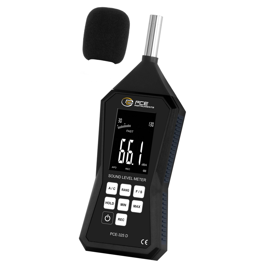 Pce Instruments Schallpegelmessgerät Geräuschpegelmesser Datenlogger Tragbar B-Ware - 4250348732354
