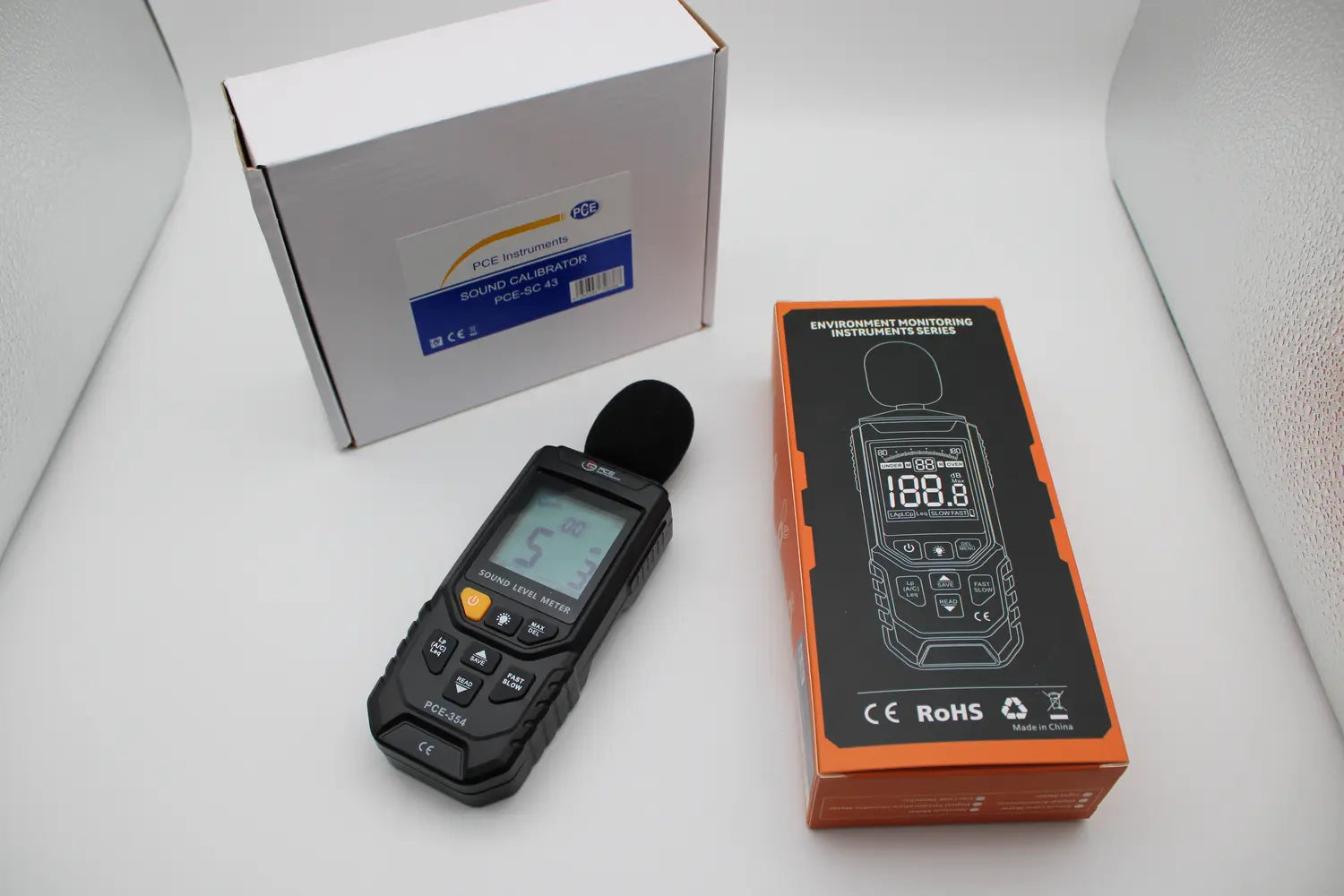 C-Ware Pce Instruments Schallpegel Messgerät Datenlogger Pce 354 Sc43 Siehe Text/Foto - 4250348733214