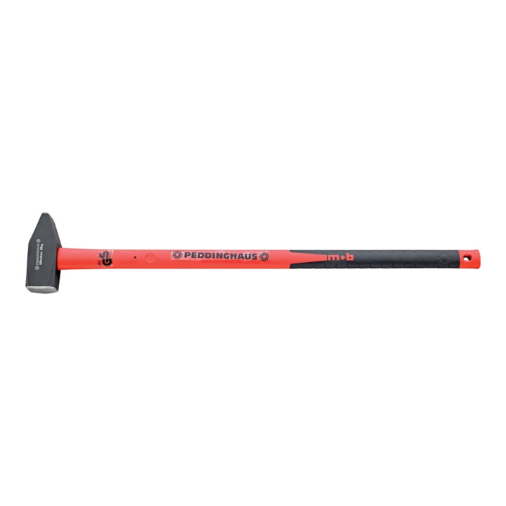 B-Ware Peddinghaus Vorschlaghammer Hammer 4 Kg Ultratec Stiel Glasfaser Schwarz - 4016134508134