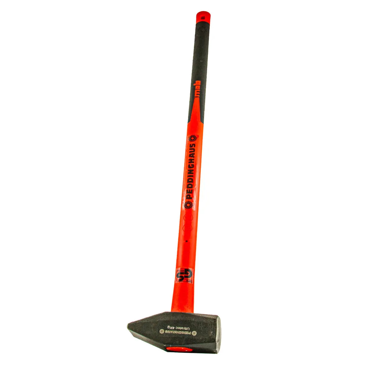 B-Ware Peddinghaus Vorschlaghammer Hammer 4 Kg Ultratec Stiel Glasfaser Schwarz - 4016134508134