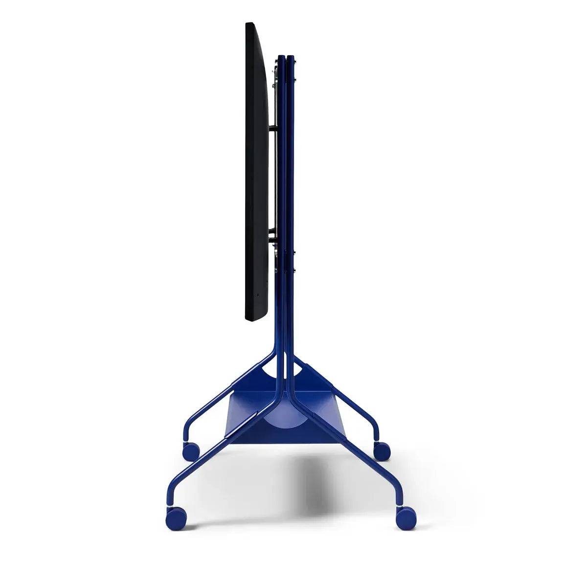 B-Ware Pedestal Tv Ständer Rollwagen Fernseher 70 Zoll Mobil Rollen Charcoal - 5740027301357
