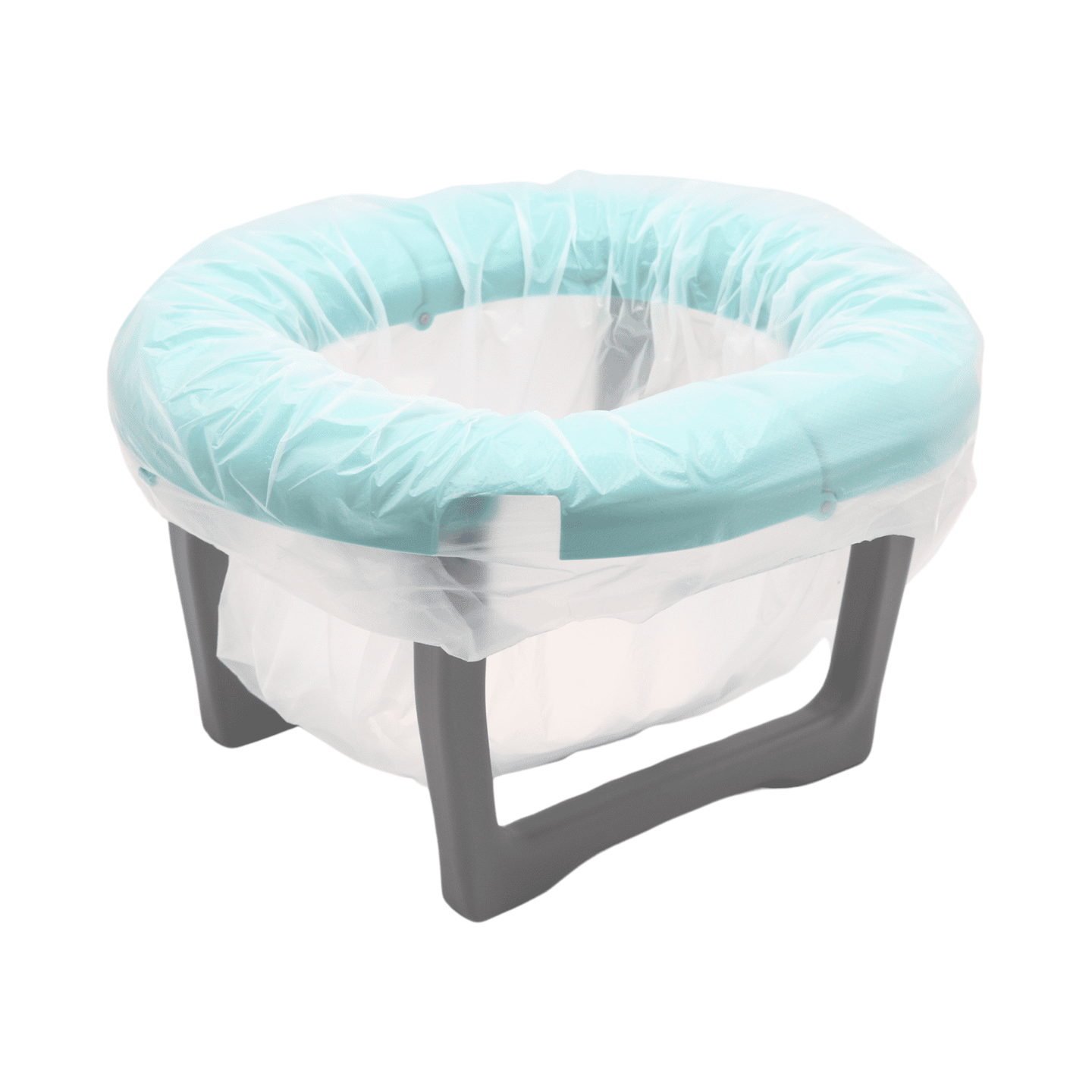 B-Ware Pee & Bob Starter Set Klapptöpfchen Reise Töpfchen Mint Kindertoilette Unterwegs