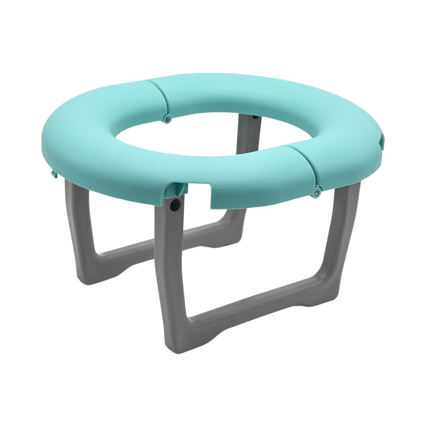 B-Ware Pee & Bob Starter Set Klapptöpfchen Reise Töpfchen Mint Kindertoilette Unterwegs