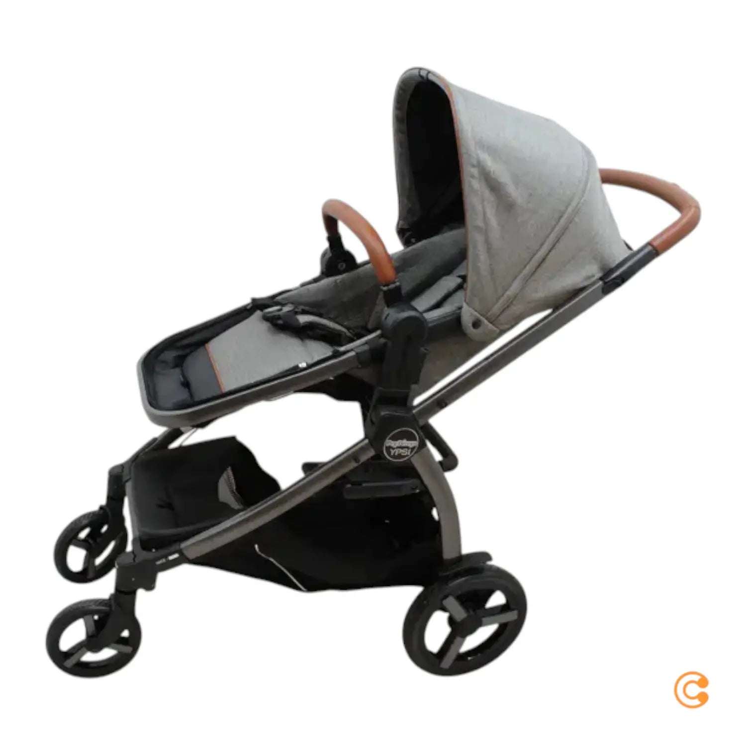 B-Ware Peg Perego Kinderwagen Kombi Ypsi Polo Schwarz Siehe Text/Foto - 8005475388785
