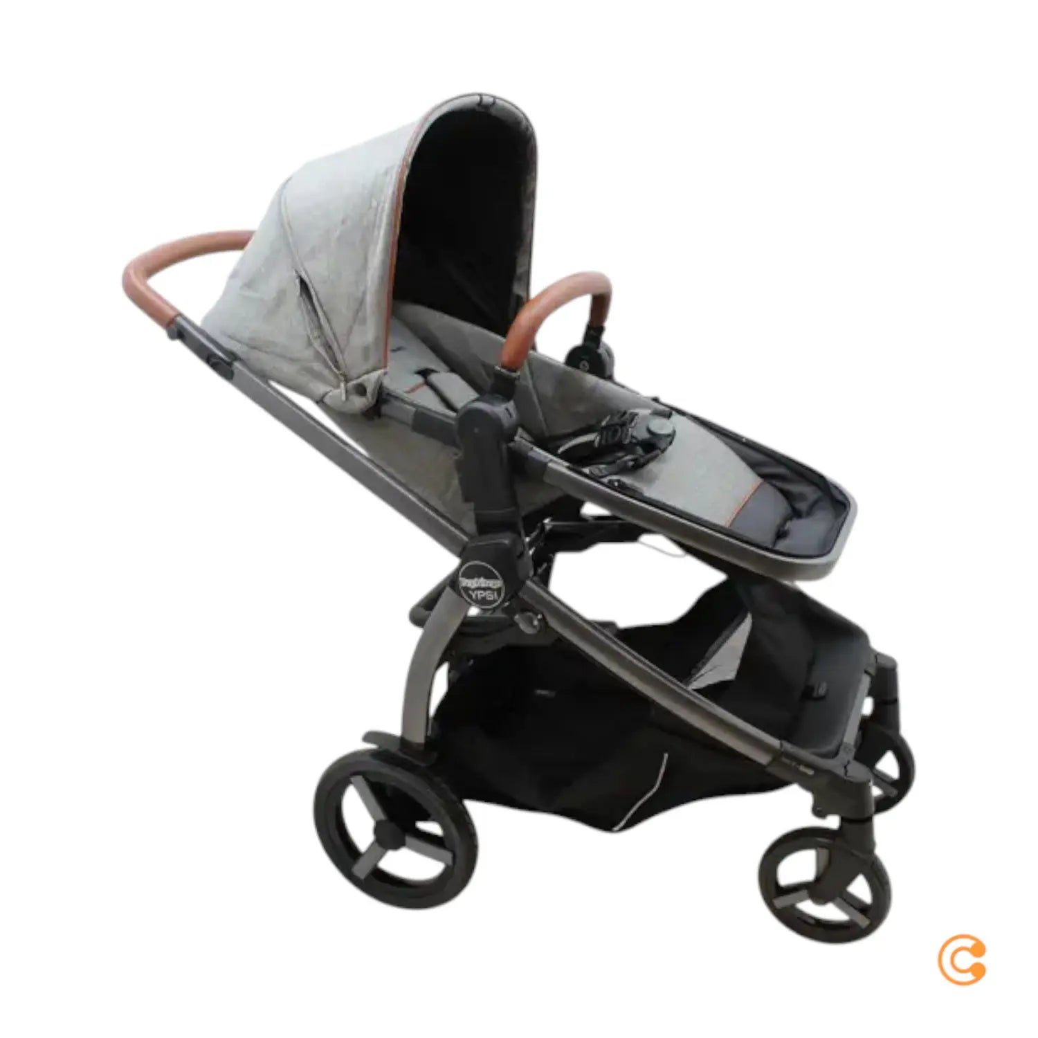 B-Ware Peg Perego Kinderwagen Kombi Ypsi Polo Schwarz Siehe Text/Foto - 8005475388785
