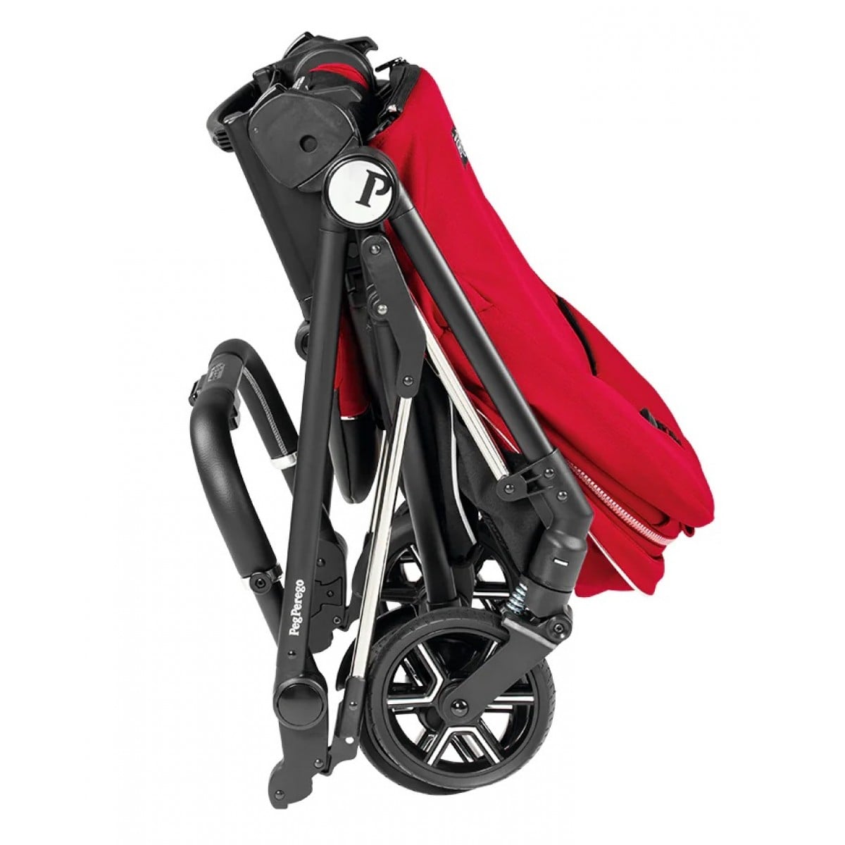 Peg-Pérego Kinderwagen Buggy Veloce Red Shine Einkaufskorb Sonnenverdeck - 8005475417539