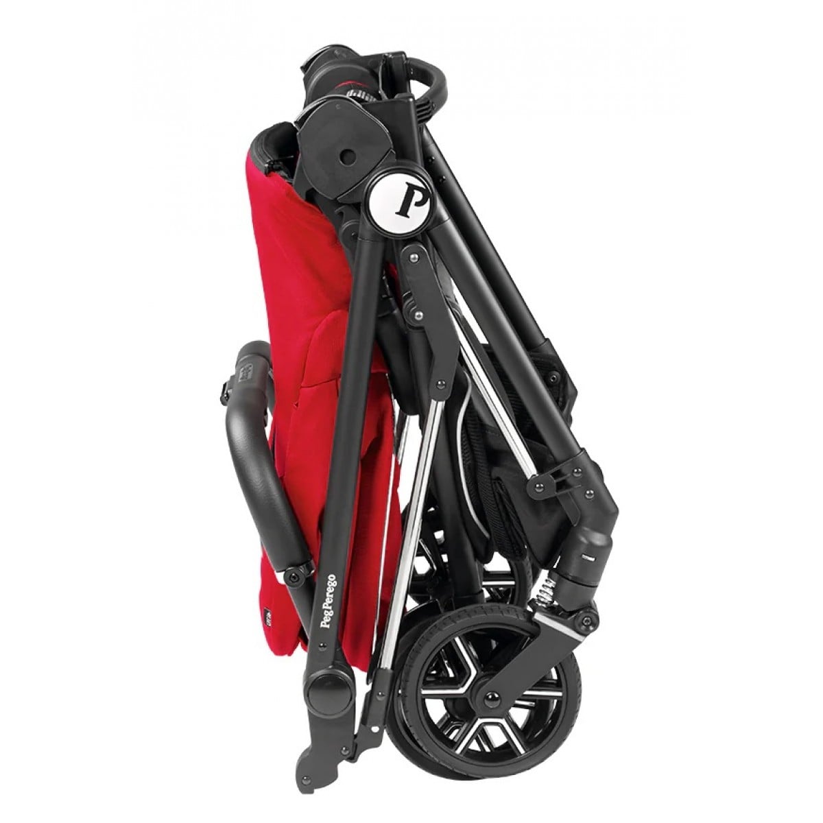 Peg-Pérego Kinderwagen Buggy Veloce Red Shine Einkaufskorb Sonnenverdeck - 8005475417539