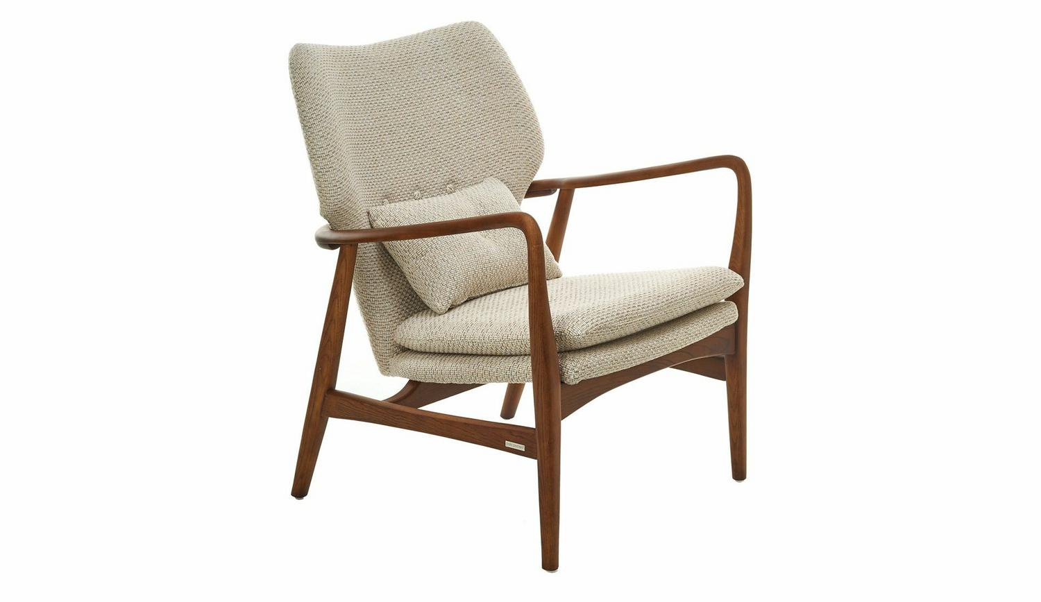 B-Ware Pols Potten Peggy Armlehnstuhl Sessel Designerstuhl Stuhl Esche Beige Armlehnen - 8718142028678