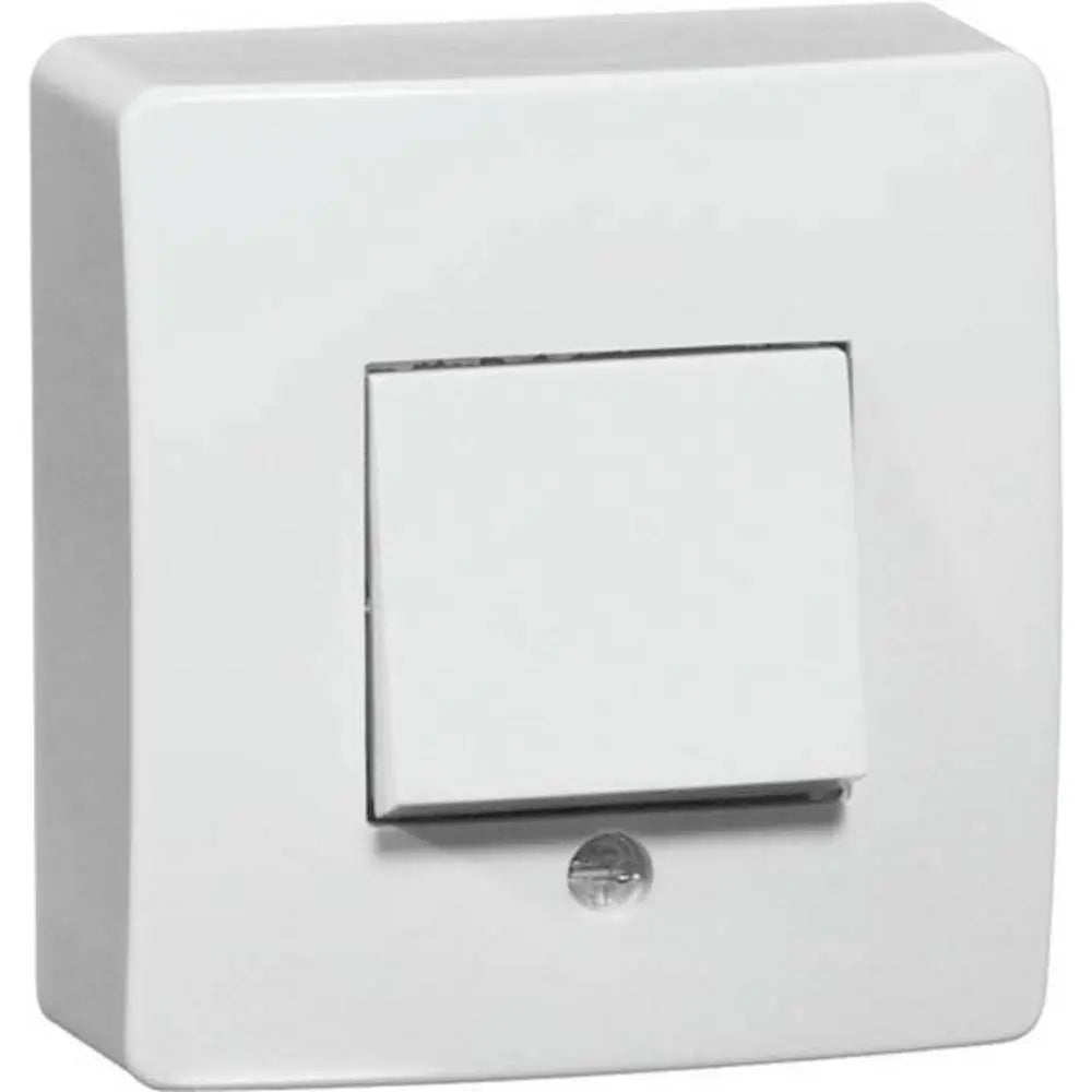 B-Ware Peha Wipptaster Schalter Wippschalter H 626 Komplett Weiß Serie 2 Stück - 4010105250626