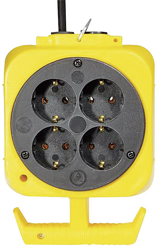 B-Ware Brennenstuhl 115.176.0 8fach Steckdosen Verteiler Gelb Schwarz Mehrfachsteckdose - 4028232211571
