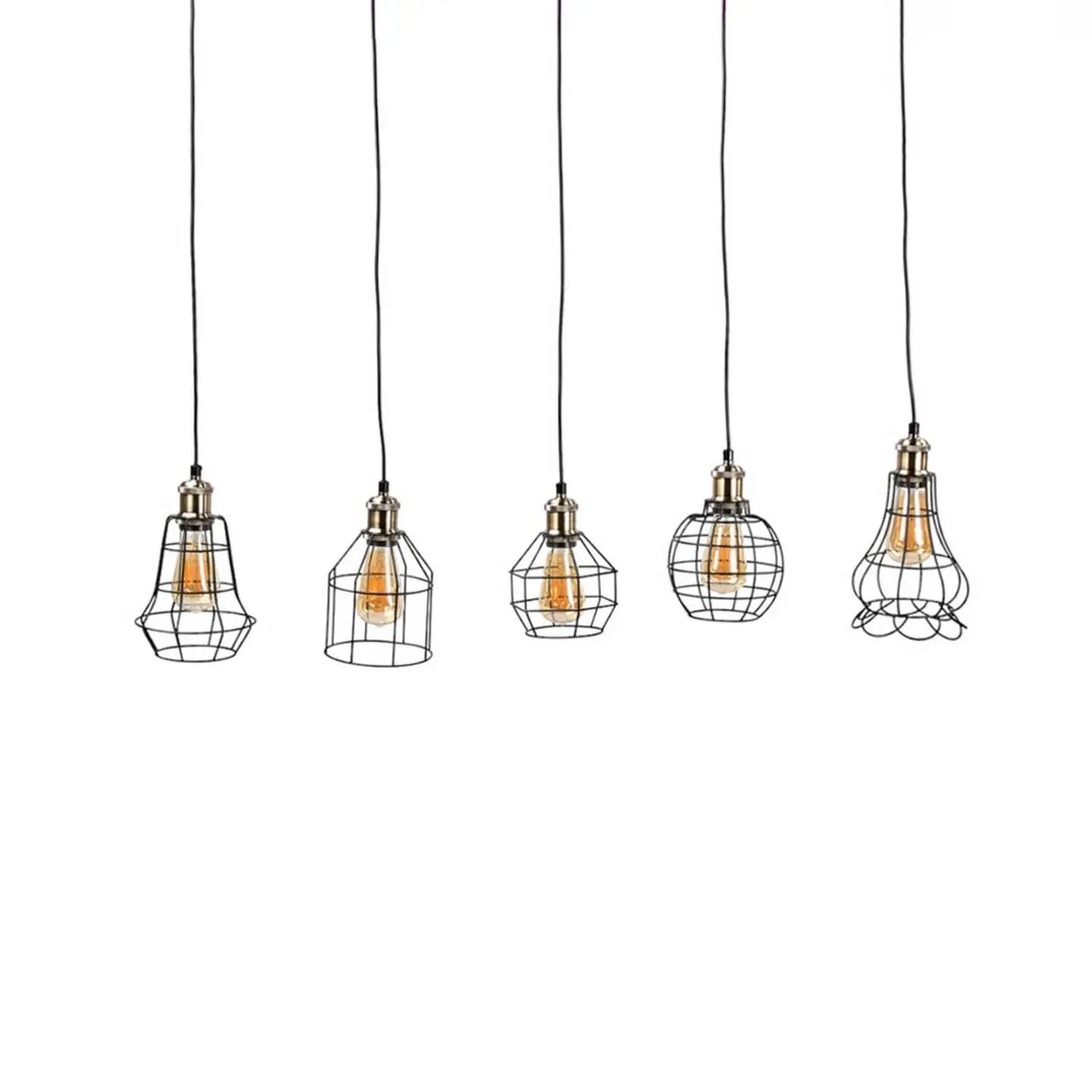B-Ware Lindby Pendelleuchte Alberta Fünfflammig Deckenlampe Hängeleuchte Deckenlampe - 4251096531541