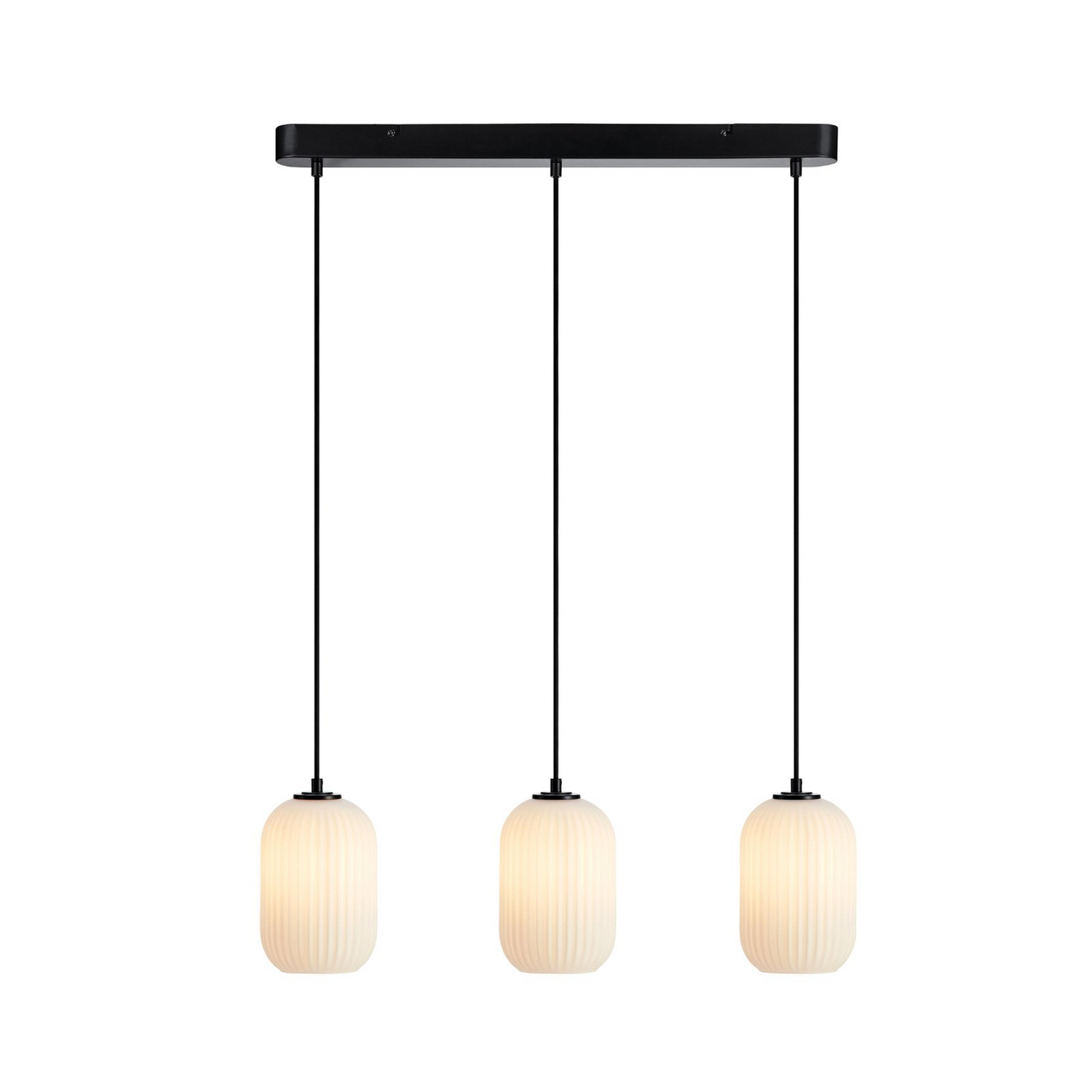 Markslöjd Pendellampe Cava Dreiflammig Stahl Glas Deckenlampe Siehe Text/Foto B-Ware - 7330024609099