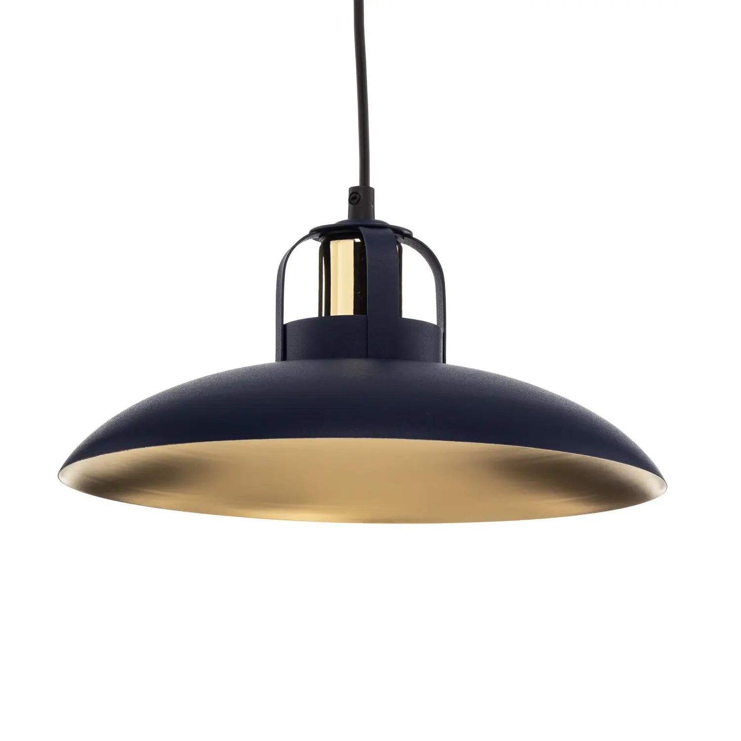 B-Ware Milagro Pendellampe Felix Blau Gold 1 Flammig E27 Pendelleuchte Lampe Leuchte - 5902693777144
