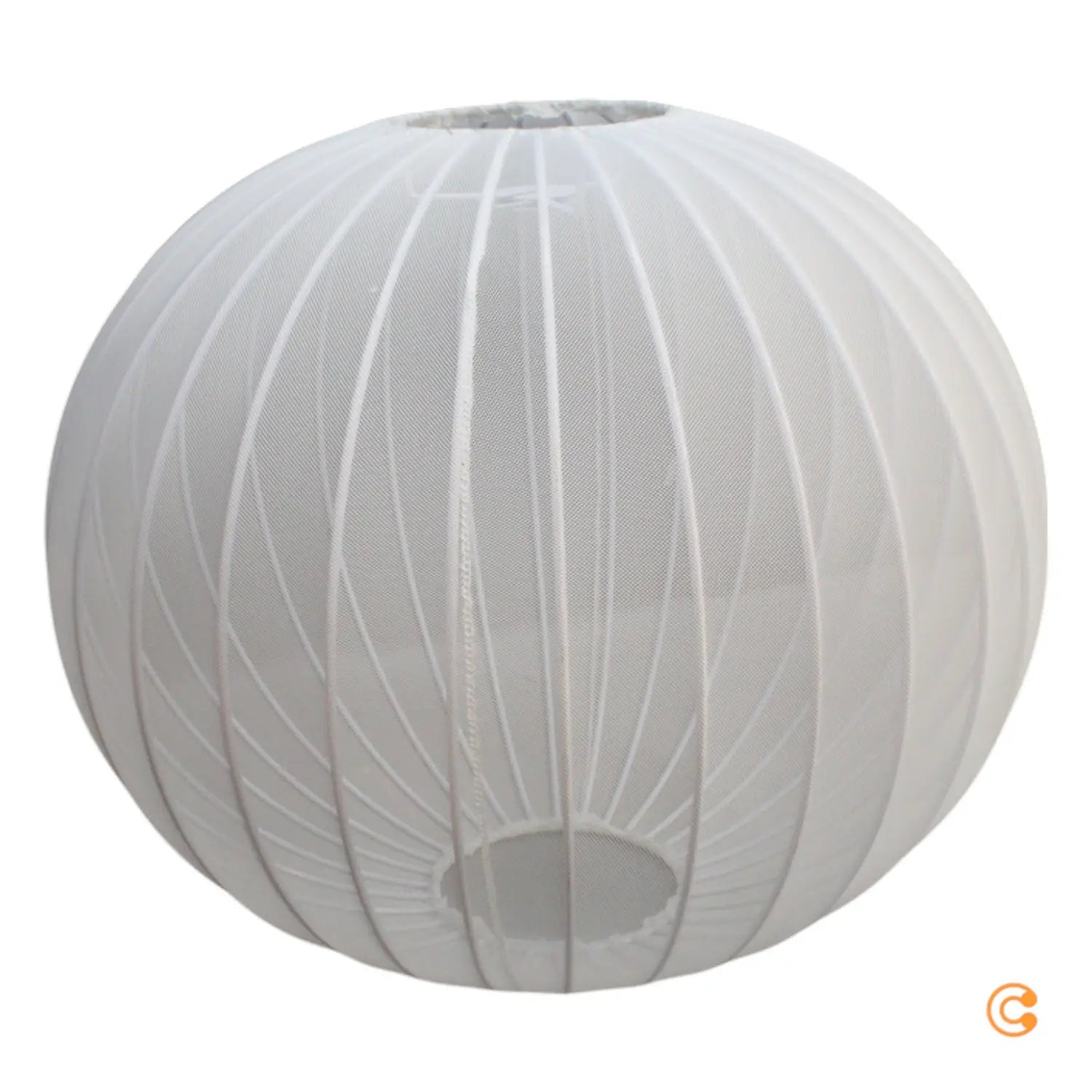 B-Ware Markslöjd Pendellampe Florence Weiß ø 50 Cm Nylon Pendelleuchte Siehe Text/F158 - 7330024612877