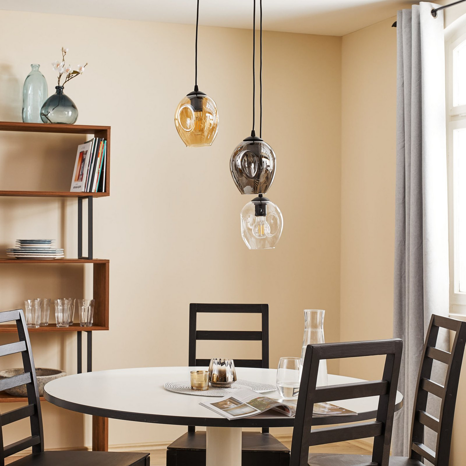 B-Ware Pendellampe Starla Hängeleuchte Hängelampe Wohnzimmerlampe Lampe Leuchte 230 V