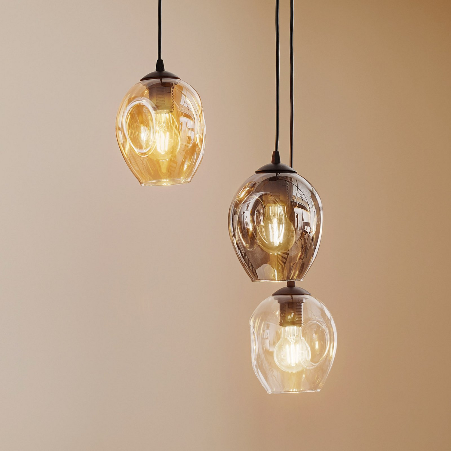 B-Ware Pendellampe Starla Hängeleuchte Hängelampe Wohnzimmerlampe Lampe Leuchte 230 V